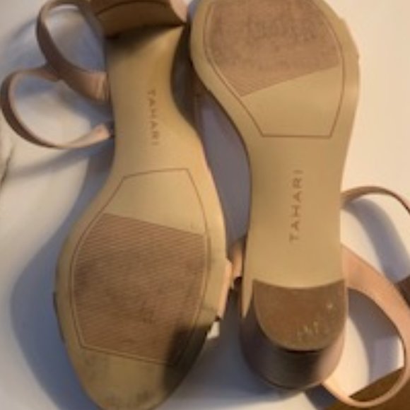Tahari 3 inch heels with ankle straps - Picture 5 of 9